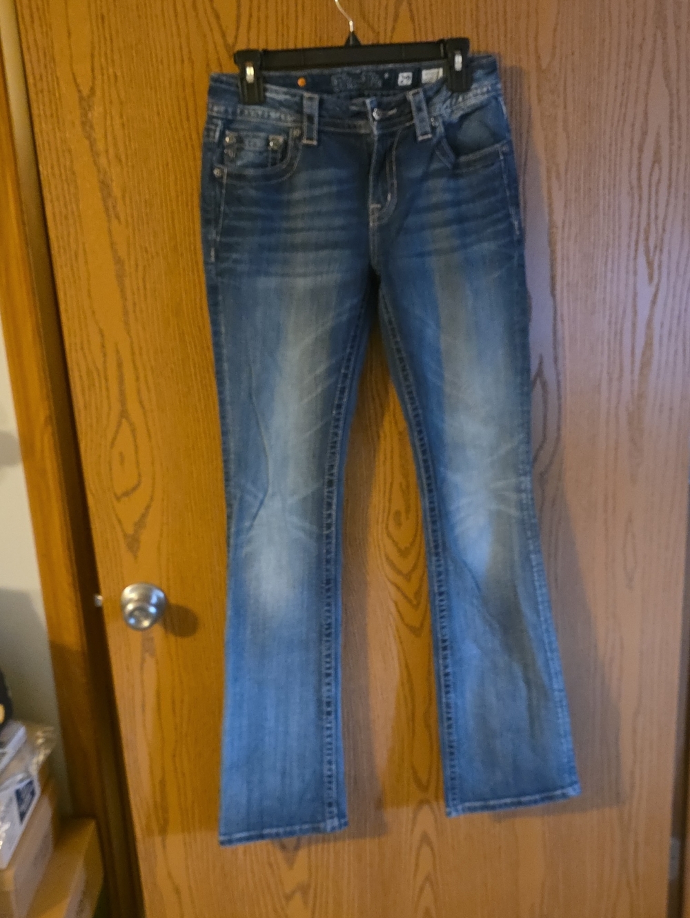 Miss Me Medium Blue Women's Bootcut Jeans W 15, R 8.5, I 33